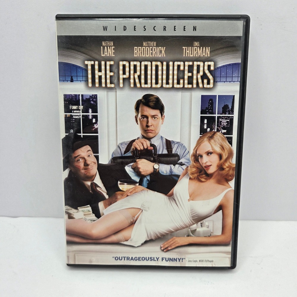 The Producers DVD Widescreen Nathan Lane Matthew Broderick DVD2